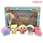 سگ همراه بادکنک