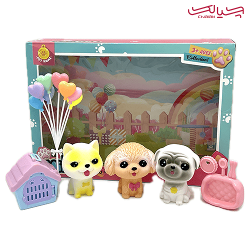 سگ همراه بادکنک