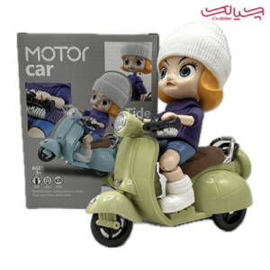 دختر وسپا سوار